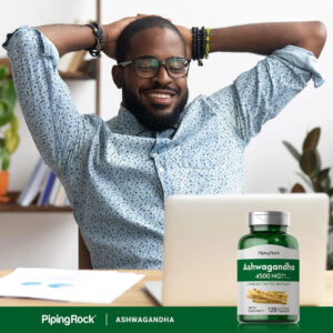 Piping Rock Ashwagandha Capsules 4500mg - 120 Count