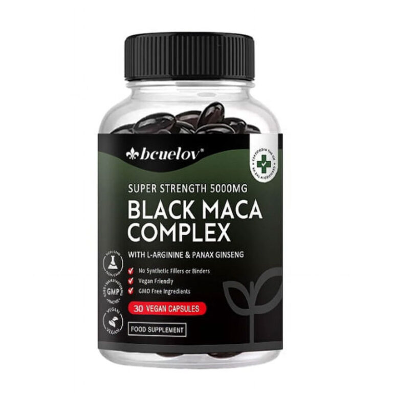 Bcuelov Black Maca Complex - 120 Capsules