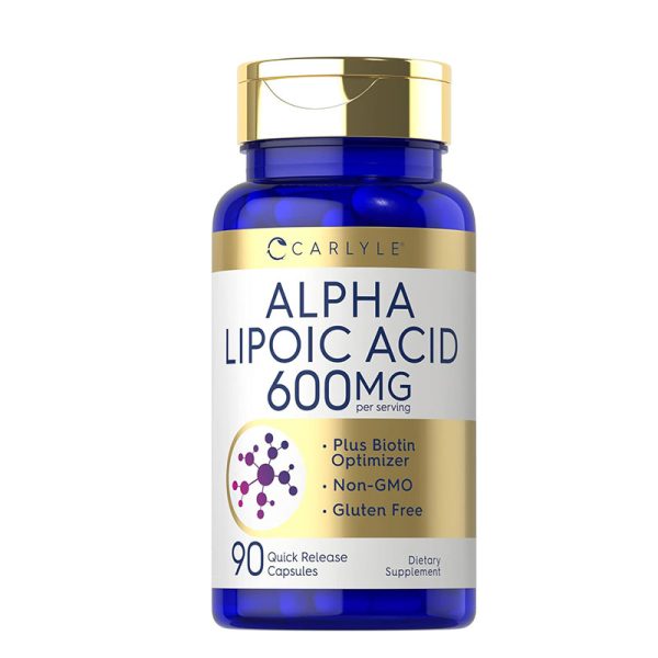 Carlyle Alpha Lipoic Acid 600mg - 90 Capsules