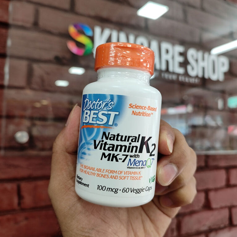 Doctor's Best Natural Vitamin K2 MK-7 with MenaQ7 100 mcg - 60 Capsule