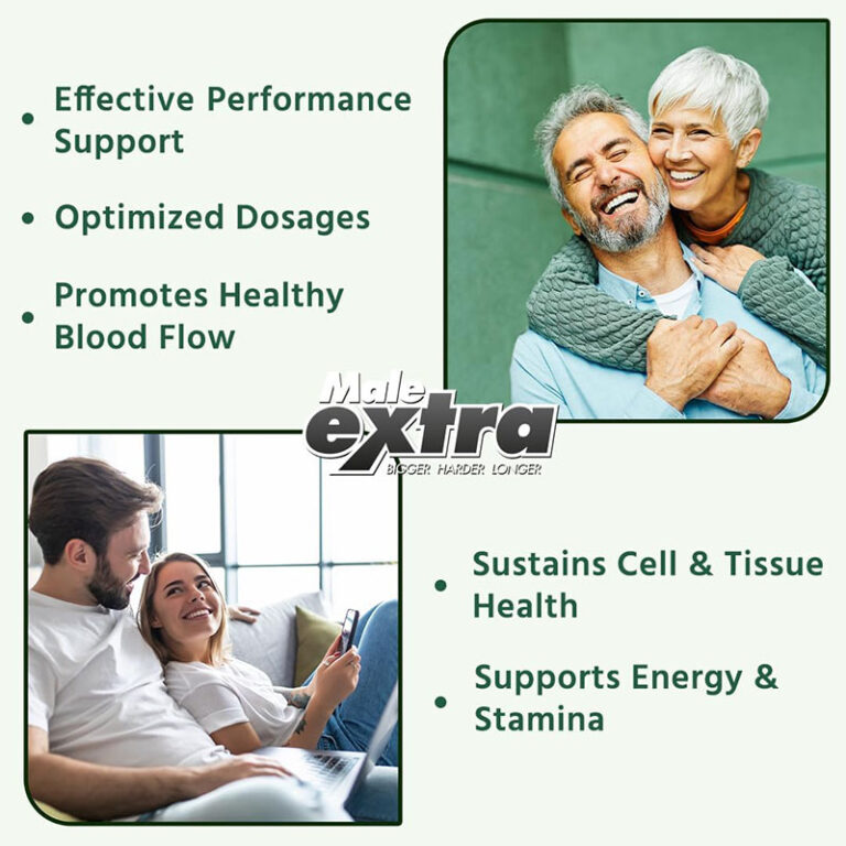 Male Extra – Bigger, Harder, Longer Male Enhancement - 90 Capsules