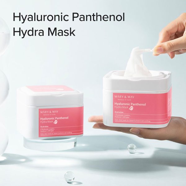 Mary & May Hyaluronic Panthenol Hydra Mask (30EA)