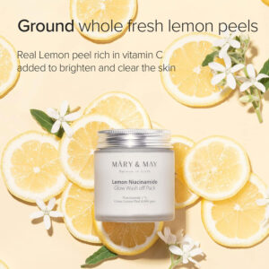 Mary & May Lemon Niacinamide Glow Wash off Pack - 125gm