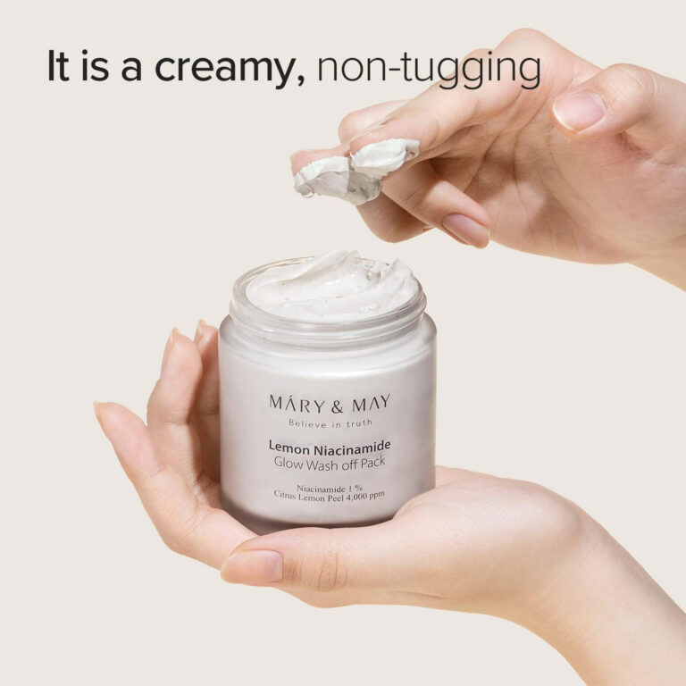 Mary & May Lemon Niacinamide Glow Wash off Pack - 125gm