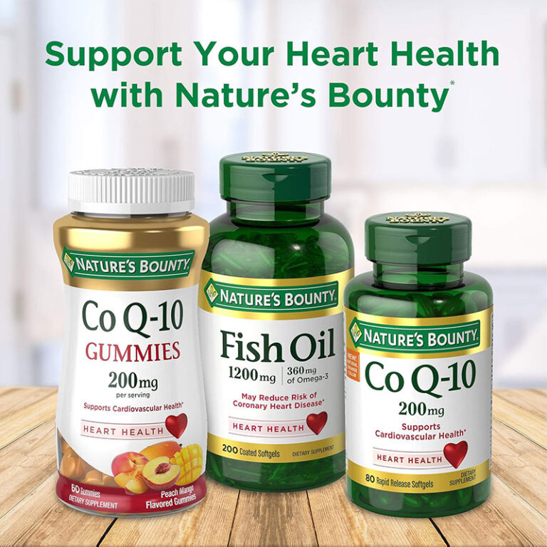 Nature’s Bounty Fish Oil 1000 mg With Omega 3 – 145 Softgels