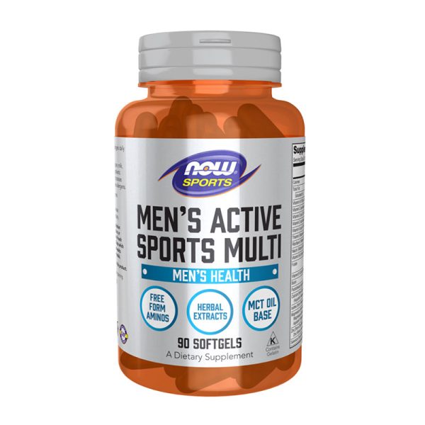 Now Foods Men's Active Sports Multi - 90 Softgels