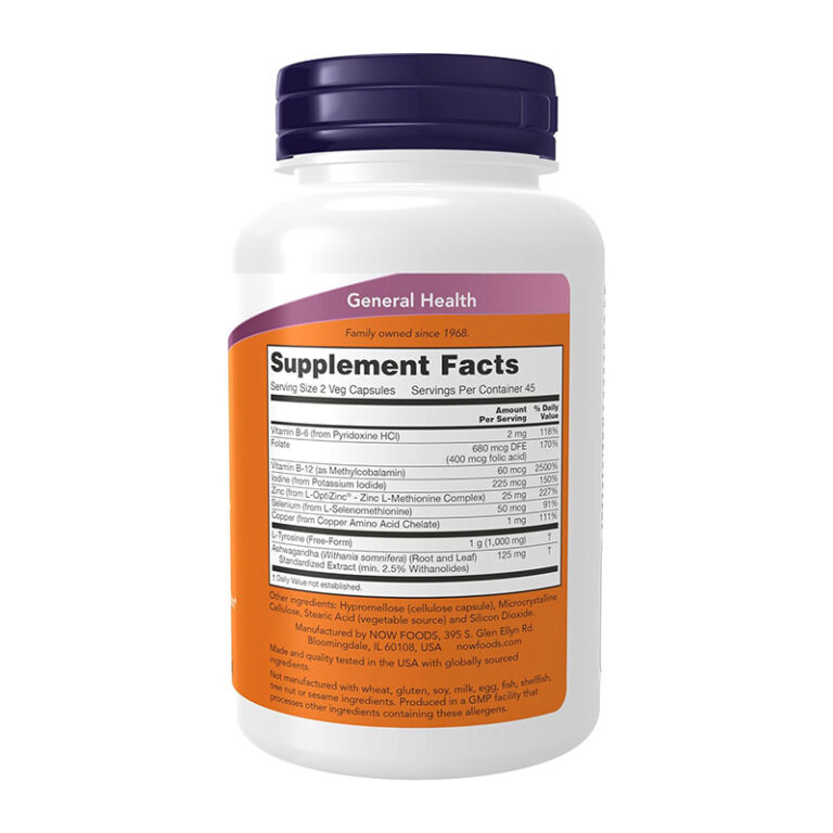 Now Foods Thyroid Energy - 90 Veg Capsules