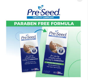 Pre-Seed Fertility Lubricant For Use by Couples Trying to Conceive