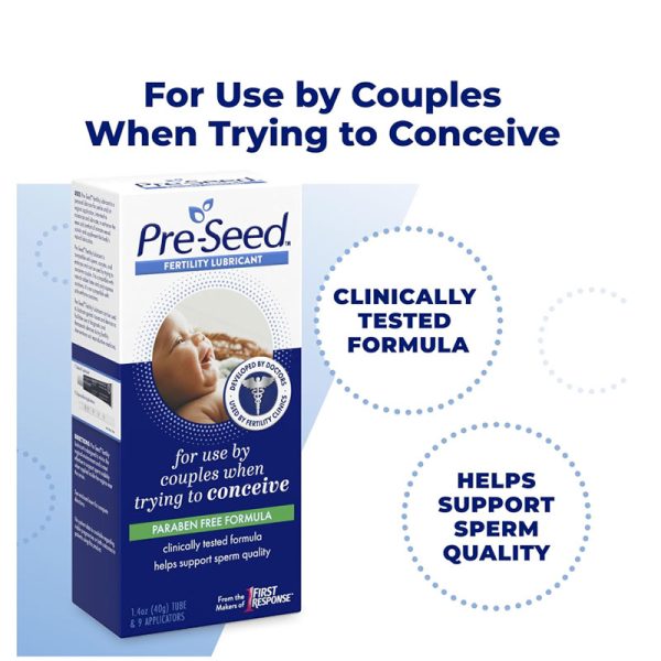 Pre-Seed Fertility Lubricant For Use by Couples Trying to Conceive