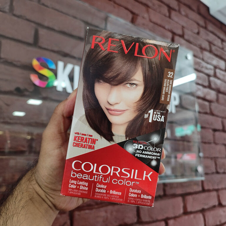 Revlon Colorsilk Permanent Hair Colour 32 Dark Mahogany Brown
