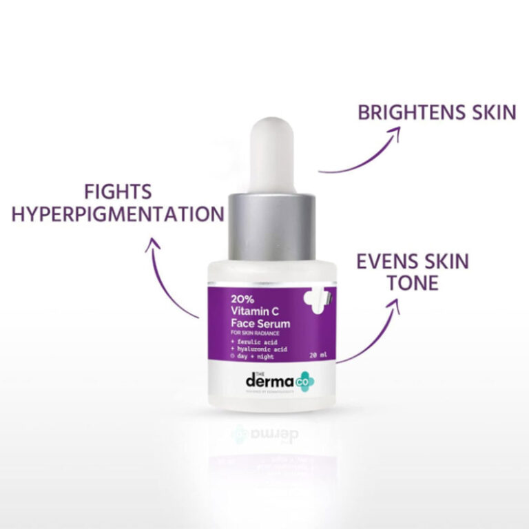 The Derma Co 20% Vitamin C Face Serum with 5% Niacinamide & Hyaluronic Acid - 20ml