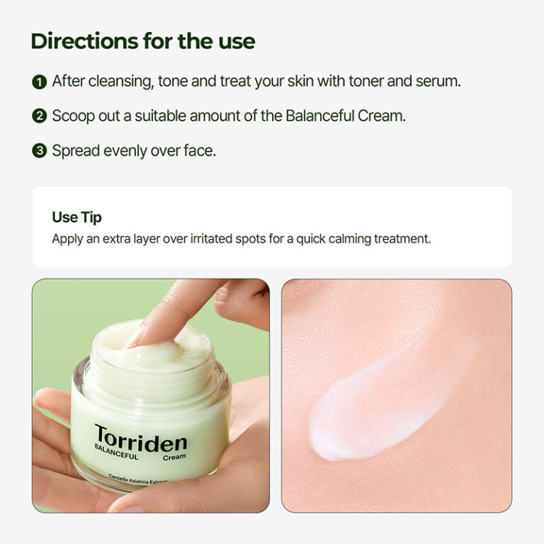 Torriden Balanceful Cica Cream - 80ml
