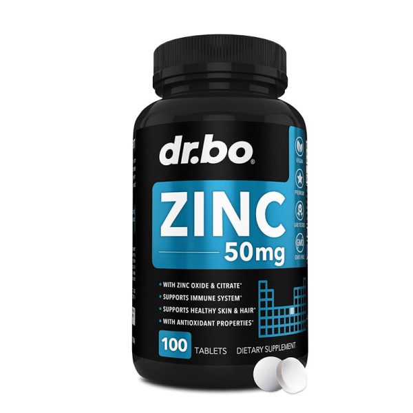 Dr.bo Zinc 50mg Tablets - 100 Tablets