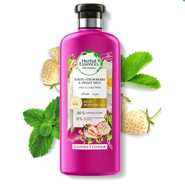 Herbal Essences bio renew White Strawberry & Sweet Mint conditioner - 400ml