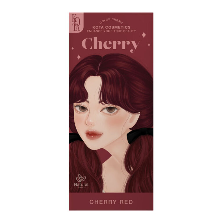 Kota Cosmetics Hair Color Cream - Cherry