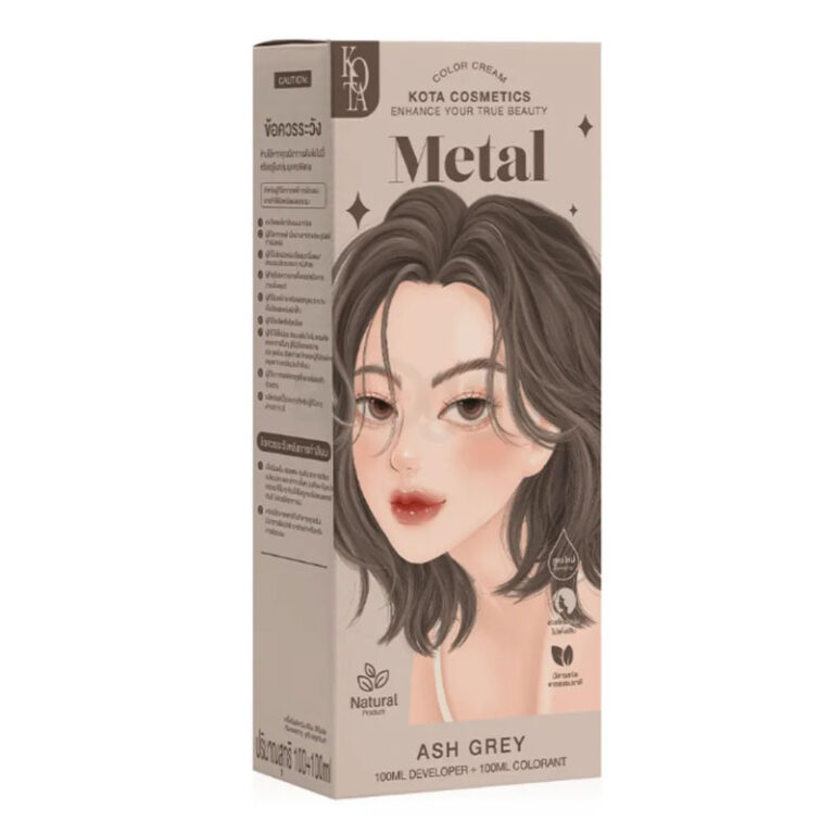 Kota Cosmetics Hair Color Cream - Metal