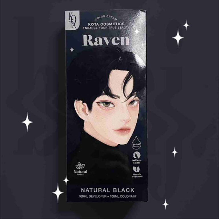Kota Cosmetics Hair Color Cream – Raven