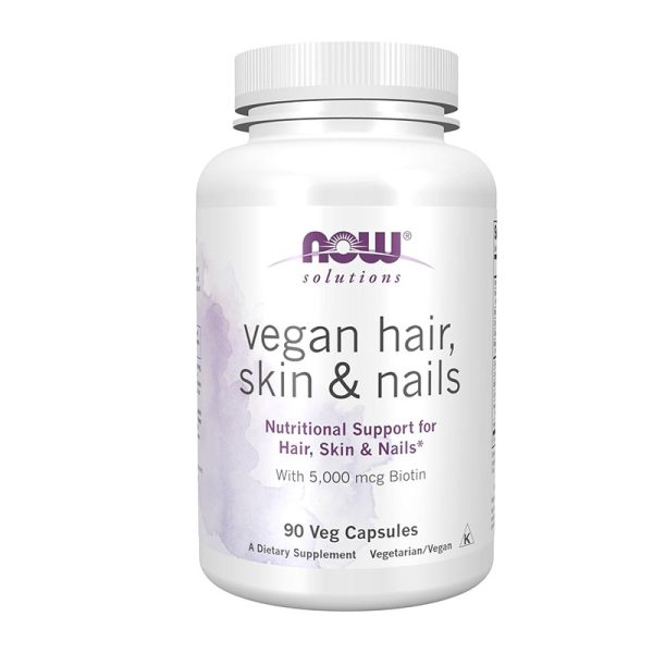 Now Foods Hair Skin & Nails - 90 Vegan Veg Capsules