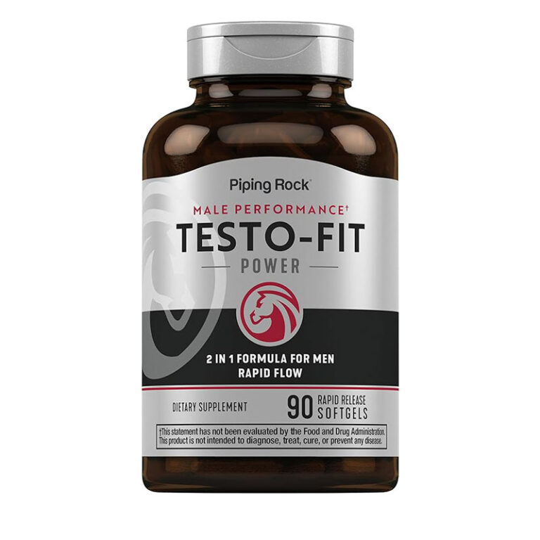 Piping Rock Testo Fit Power - 90 Softgels