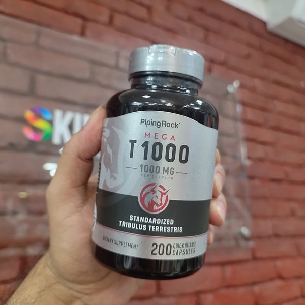 Piping Rock Tribulus Mega 1000 mg - 200 Capsules