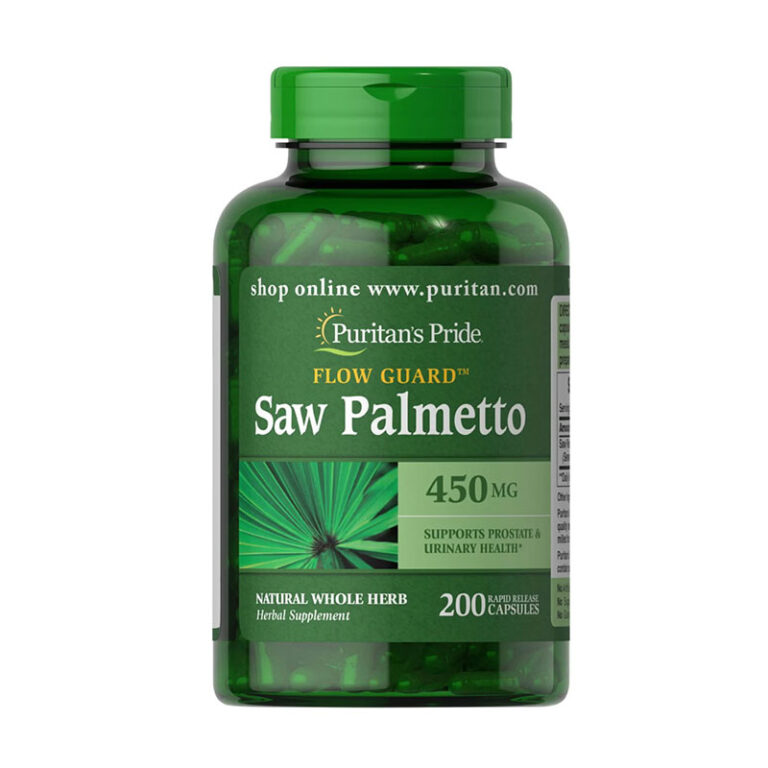 Puritan's Pride Saw Palmetto 450mg - 200 Softgels