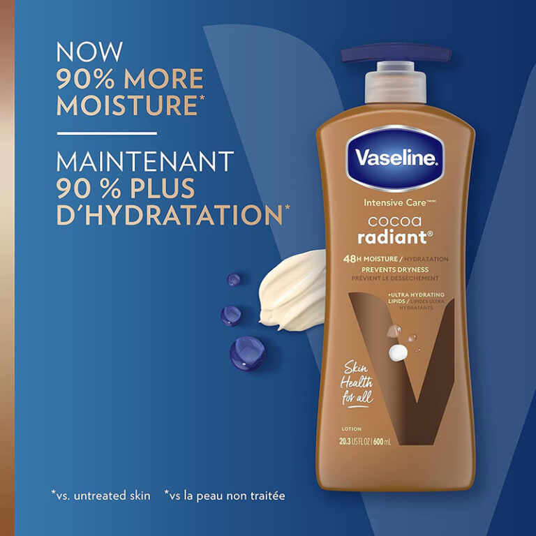 Vaseline Intensive Care Cocoa Radiant Body Lotion - 600ml