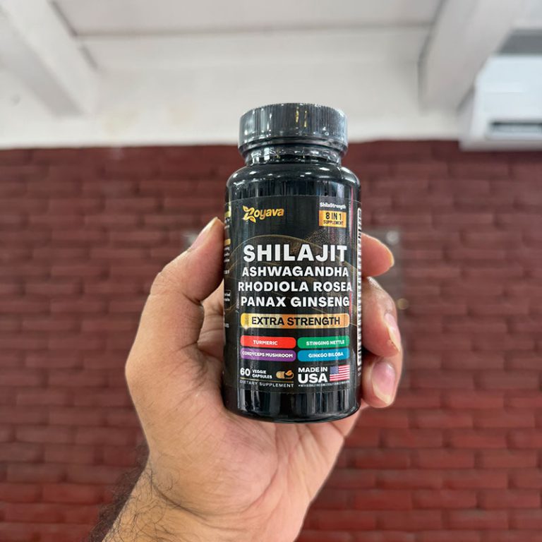 Zoyava Shilajit Ashwagandha Panax Ginseng - 60 Capsule
