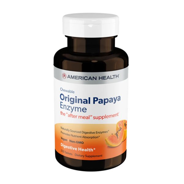 American Health Original Papaya Enzyme - 250 Tablets