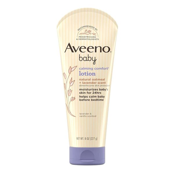 Aveeno Baby Calming Comfort Bedtime Lotion for Delicate Skin - 227gm