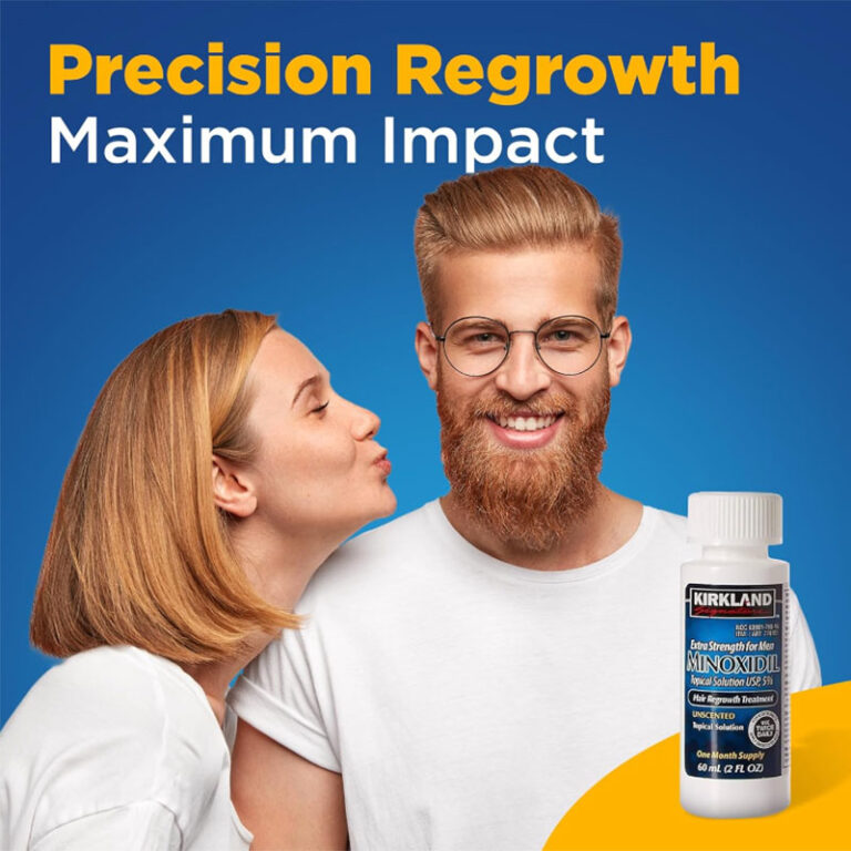 Kirkland Minoxidil 5% Topical Solution - 6 Month Supply