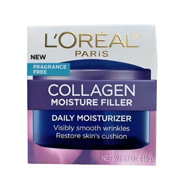 Loreal Collagen Fragrance free Moisture Filler Cream - 48g