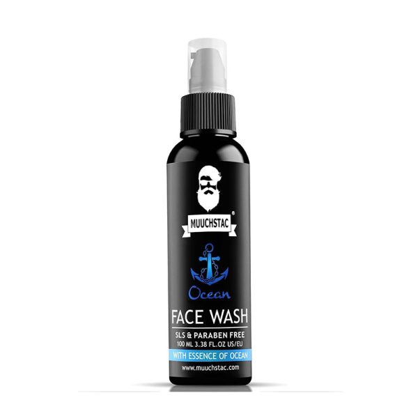 Muuchstac Ocean Face Wash for Men - 100ml