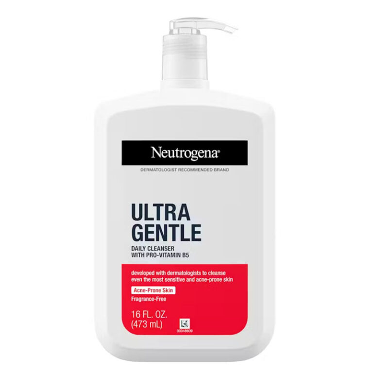 Neutrogena Ultra Gentle Daily Cleanser with Pro-Vitamin B5 for Acne Prone Skin - 473ml