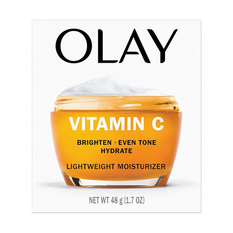 Olay Vitamin C Lightweight Face Moisturizer - Brighten - Even Tone - Hydrate - Lightweight Anti-Aging Cream for Dark Spots - 48gm