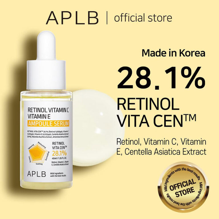 APLB Retinol Vitamin C Vitamin E Ampoule Serum - 40ml