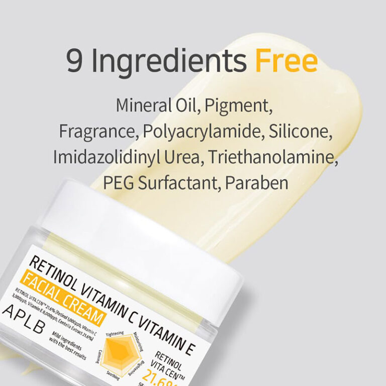 APLB Retinol Vitamin C Vitamin E Facial Cream - 55ml