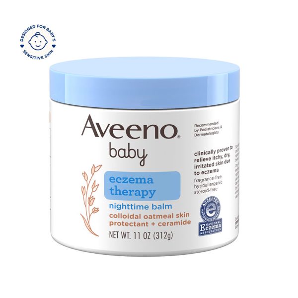 Aveeno Baby Eczema Therapy Nighttime Balm - 312gm