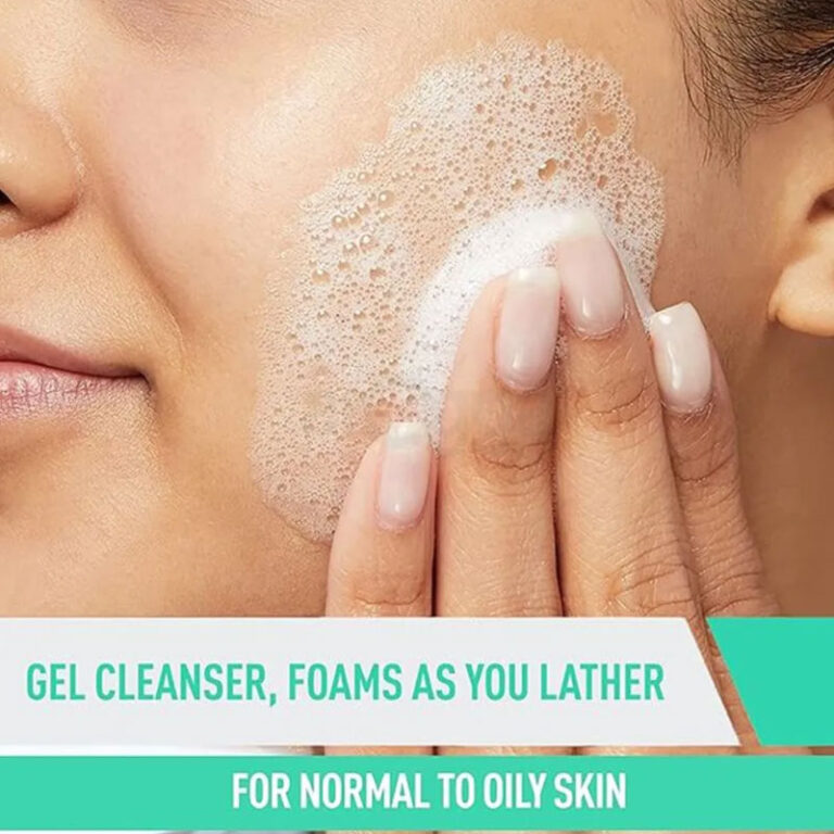 Cerave Foaming 𝐅𝐚𝐜𝐢𝐚𝐥 𝐂𝐥𝐞𝐚𝐧𝐬𝐞𝐫 For Normal To Oily Skin - 473ml (Made in USA)