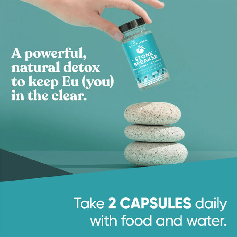 Eu Natural STONE BREAKER Kidney & Gallbladder Cleanse - 60 Capsules