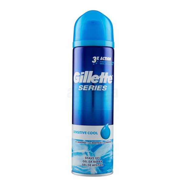 Gillette Series Sensitive Cool Shave Gel - 200ml
