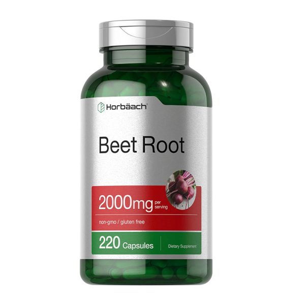 Horbäach Beet Root Capsules 2000mg - 220 Capsule