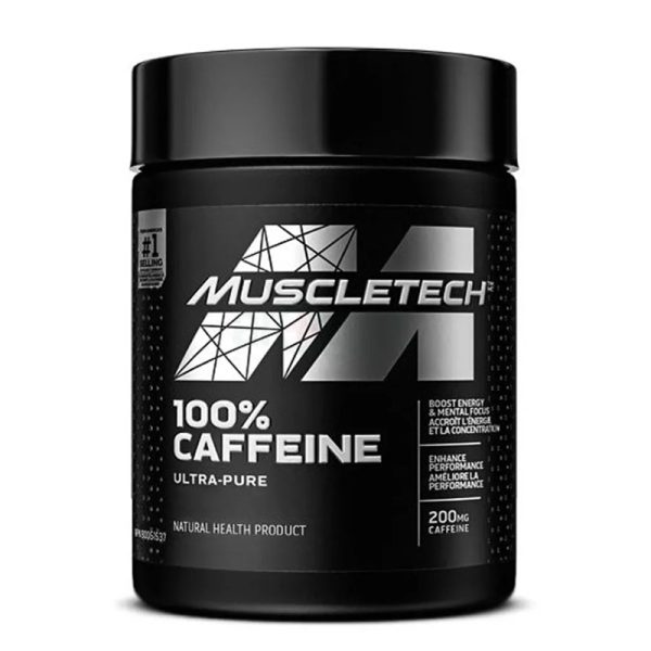 MuscleTech Platinum 100% Caffeine 220mg - 125 Tablets