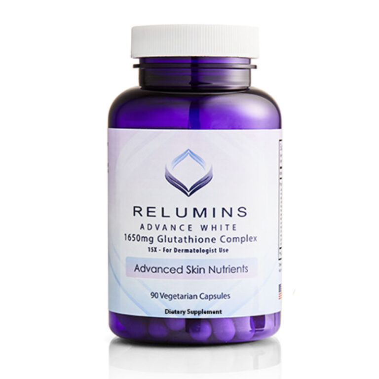 Relumins Advance White 1650mg 15x Glutathione Complex - 90 Capsules