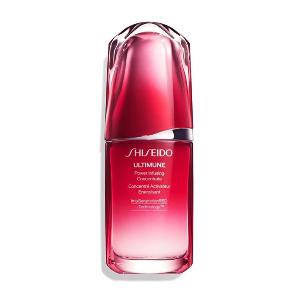 Shiseido Ultimune Power Infusing Concentrate - Antioxidant Anti-Aging Face Serum - Boosts Radiance, Increases Hydration & Improves Visible Signs of Aging - 30ml