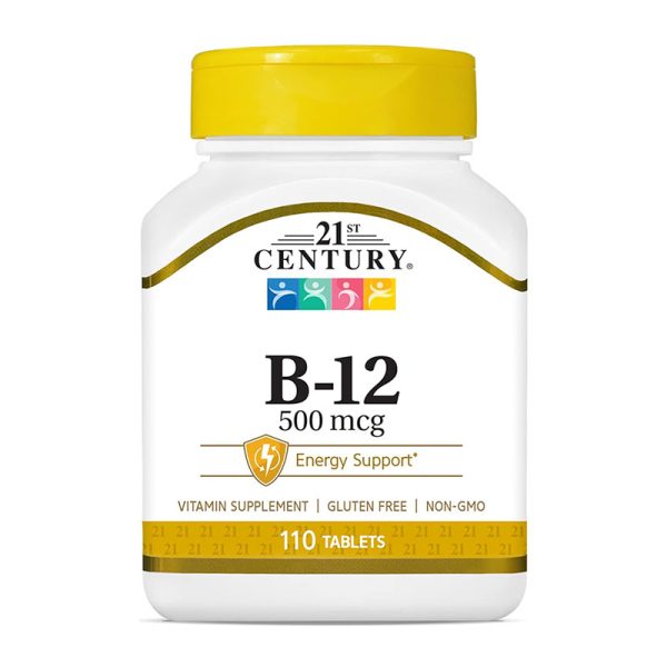 21st Century B-12 500 mcg - 110 Tablets