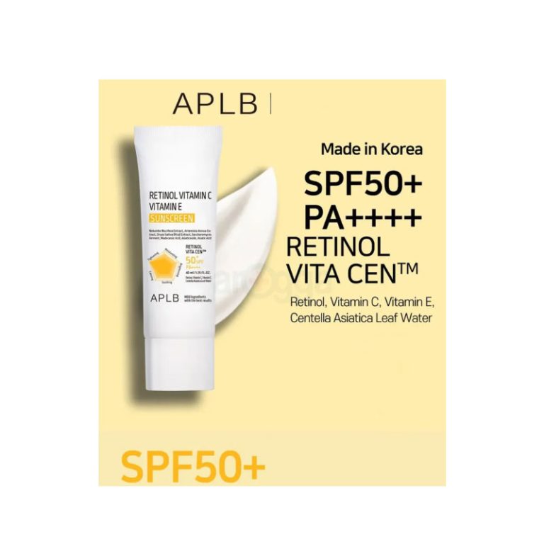 APLB Retinol Vitamin C Vitamin E Sunscreen - 40ml