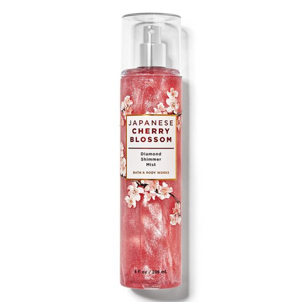 Bath & Body Works Japanese Cherry Blossom Shimmer Body Mist – 236ml