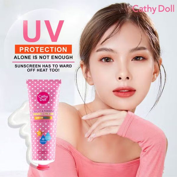 Cathy Doll SPF 50 Whitening Sunscreen L-glutathione Magic Cream - 60ml