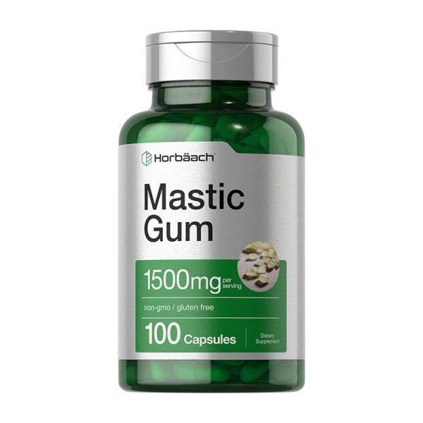 Horbäach Mastic Gum Capsules 1500mg - 100 Capsules