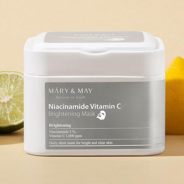 Mary & May Niacinamide Vitamin C Daily Mask (30ea)